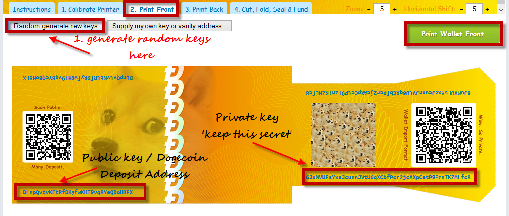 dogecoin paper wallet guide